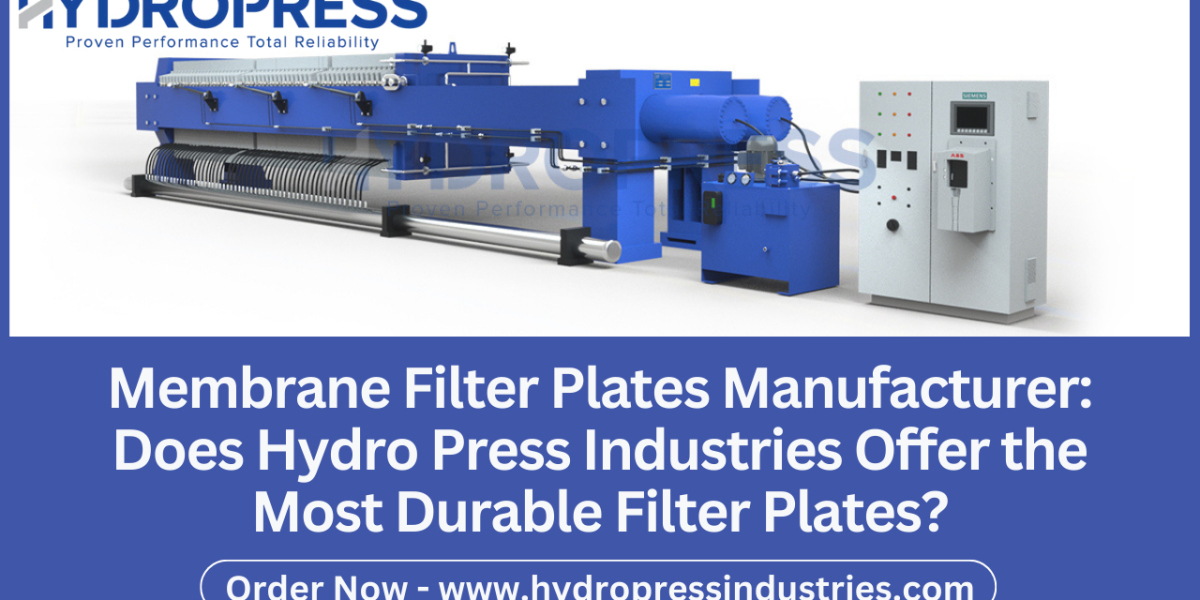 Membrane Filter Plates Manufacturer: Does Hydro Press Industries Offer the Most Durable Filter Plates?